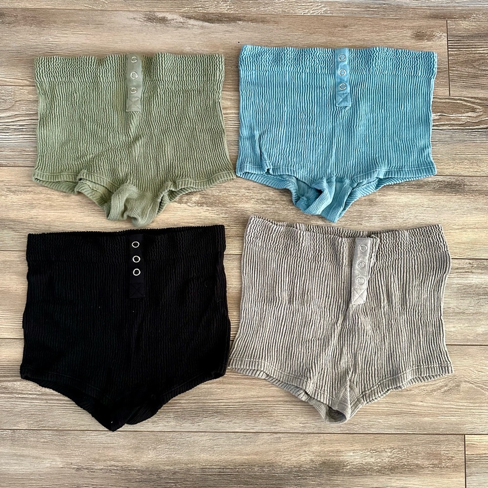 Aerie Seamless Snap Cheeky Boyshort Underwear